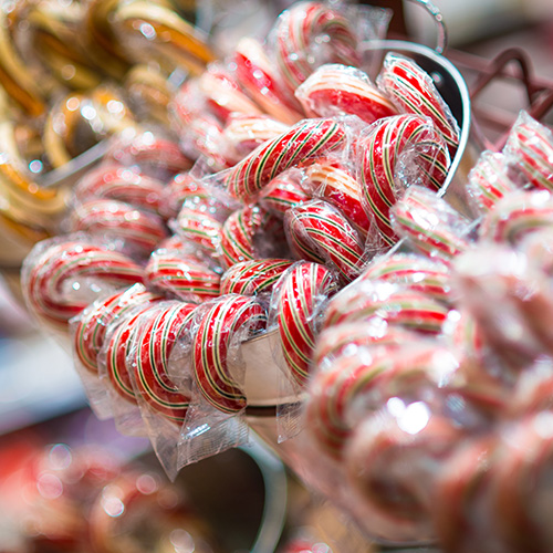 Glasgow candy cane gin night – square