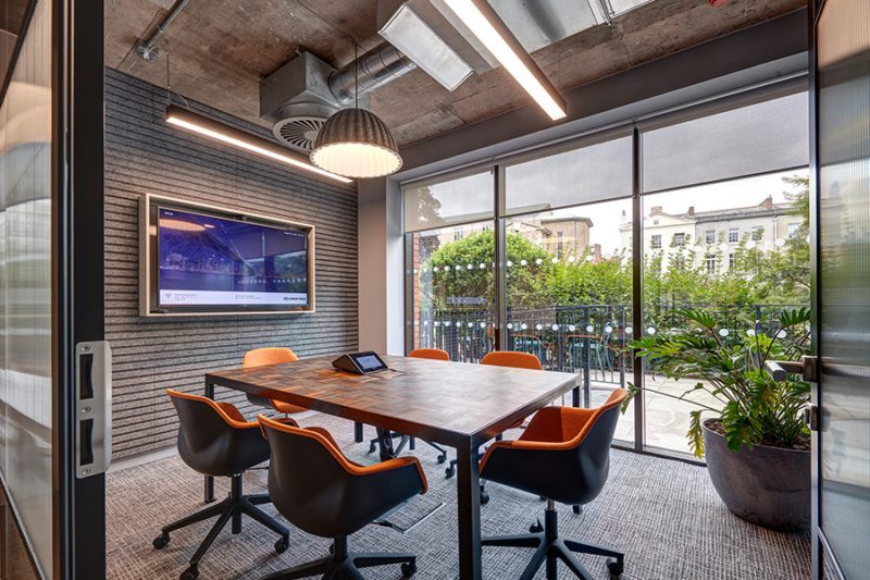 Clockwise Exeter meeting room