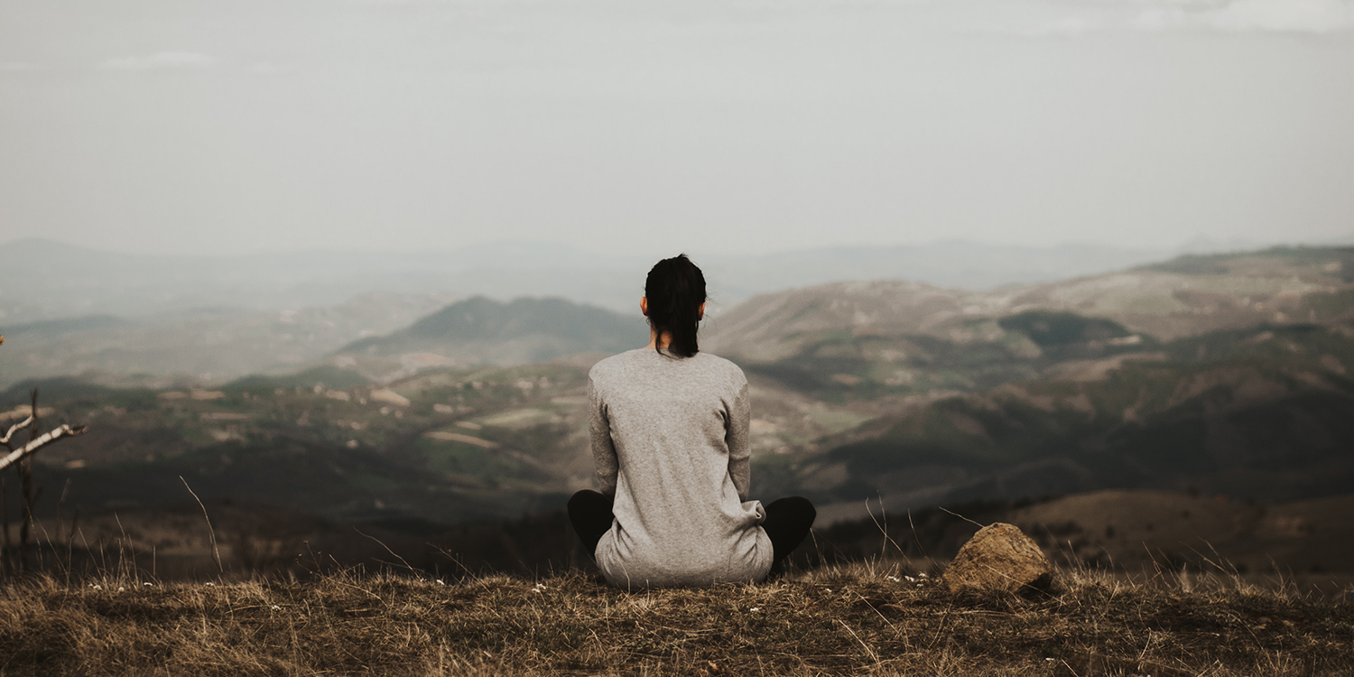Mindful meditation – landscape